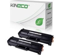 2 Toners compatibles avec Samsung MLT-D111S Xpress M2020 W M2022 W M2070 F FW W M2000 Series - Noir 2500 Pages chacun