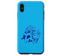 2 tortues d'eau Vache équitation Amis Mignon Happy Duo Team Cute Coque pour iPhone XS Max