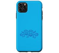 2 Tortues Team Bad Devil Hell Two Evil Friends Bande dessinée Coque pour iPhone 11 Pro Max