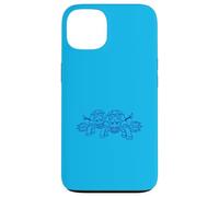 2 Tortues Team Bad Devil Hell Two Evil Friends Bande dessinée Coque pour iPhone 13
