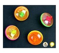 2 Toupie Lumineuse 4 Cm Jouet Plein Air Multicolor G