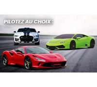 2 tours de pilotage en voiture de sport prestige : Lamborghini Huracan-Ferrari 488-McLaren 600LT / Abbeville