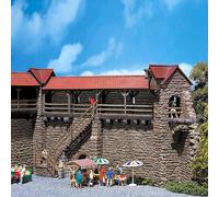 2 tours pour mur d'enceinte-HO-1/87-FALLER 130403