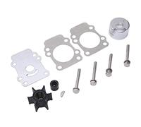 2 traits E9.9-15 Horsepower Water Pump Repair Kit avec turbine pour Lingxuan Painier Parsun - acier inoxydable et matière plastique