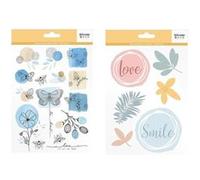 2 transferts textiles thermocollants A5 Slow Life - Artemio Multicolore G