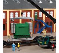 2 Transformateurs à charger en Fret-HO 1/87-AUHAGEN 41654