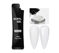 2 Transparent de qualité professionnelle pour des améliorations durables et un durcissement rapide des gels pour ongles hautement transparents