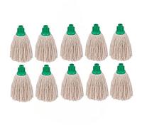 2 travail 2 W04288 prise Balai à franges, Ficelle de premiers, 12 G, Vert (lot de 10)