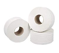 2 travail j27200 Mini Jumbo Rouleau de papier, 2 plis, 92 mm x 200 m, blanc (Lot de 12)