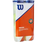 WILSON Roland Garros Tennis Balls Mixte Adulte, Jaune, 2 canettes x 4 (8 balles)