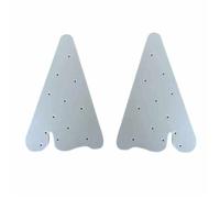 2 Tuteurs de Redressage d'Oreilles Mousse pour Chien Malinois, Berger Allemand, Doberman - Animood
