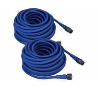 2 tuyaux d'alimentation en eau pour camping - 25 m Semptec