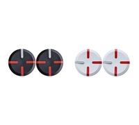 2 uds Scooter de equilibrio eléctrico cubierta del centro de volante tapa práctica resistente al desgaste Tapa lateral para Xiaomi Ninebot/Mini Pro