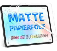 [2 Unit¿¿s] Protection ?cran Effet Papier pour iPad Air 11 Pouces M3/M2 (7eme/6eme G¿¿n. 2025/2024), Protecteur D'¿¿cran en PET Papier Mat, Anti-Reflet/Anti-empreintes, Parfaitement ?crire et Dessiner