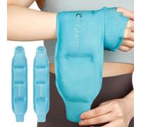 2 Unit Wrist Ice Packs Reusable Hand Gel Pouch For Carpal Tunnel Pain Relief,Tendonitis,Achilles,Arthritis,Swelling,Bruises,Sprains