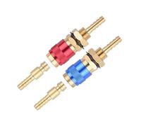 2 Unités M 6/8/ 10 À Libération Rapide Raccords En Laiton Coupleurs Solides 6/8/ 10 Pour Tuyaux De Refroidissement Soudeuse TIG Adaptateurs Connexion Pour Torches Soudure TIG