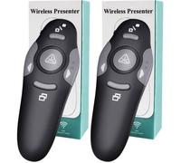 2 unités pointeur laser Clicker de présentation sans fil pour PowerPoint, télécommande de présentateur sans fil.