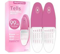 2 Unités Tests de Grossesse Détection, DéTection PréCoce Fiable Et Rapide de Pregnancy, Estimation Vous Indique le Nombre Semaines, Test Grossesse à Domicile pour femmes