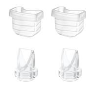 2 valves à bec de canard et 2 diaphragmes en silicone compatibles avec tire-lait Mommed/MISSAA/NICEGREEN Life S21, pour Mommed/MISSAA S18, pièces de rechange S21/18