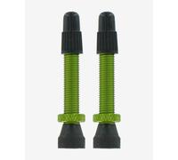 Var 2 Alloy Presta Valves Vert 35 mm Green