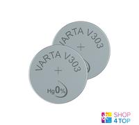 2 VARTA 303 SR44SW Batterie Argent 1.55V Boutons Cellule Montre Exp 2025 Neuf