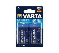 2 VARTA LONGLIFE POWER D LR20 BATTERIES ALCALINES 1.5V MONO R20 MN1300 AM1 E95