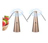 2 Ventilateur Anti Mouche De Table, Table Fly Fans USB Rechargeable Tables | Silent mosquitoes repellents, répulsifss À Mouches Et Moustiques Pour Terrasses, Restaurants, Extérieur Et Intérieur