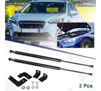 2 Vérins De Capot Avant Pour Subaru Xv Crosstrek Gt 2017-2023 Noir
