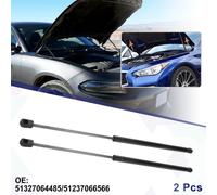 2 Vérins De Support De Levage Pour Capot Avant No.51327064485 Ressorts À Gaz Pour Mini R50 R53 Hatchback 2001-2006 Noir