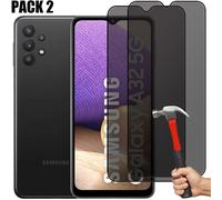 2 Verre Trempé Anti-Espion Pour Samsung Galaxy A32 5g Film Protection D'écran - E.F.Connection