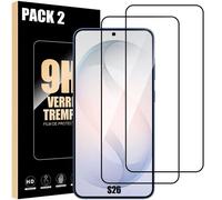 2 Verre Trempé Intégral pour Samsung Galaxy S26, Protection Antichoc avec Bord Noir - E.F.Connection