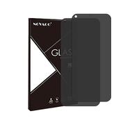 NOVAGO Compatible avec Realme 8i/ Realme 9i / Realme 9 pro - Lot de 2 Films vitre Protection écran Verre trempé résistant Teinté Anti Espion