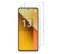 2 Verre Trempé Pour Xiaomi Redmi Note 13 5G/4G .Protection d'écran Transparent Anti Rayures - Ultra Résistant Dureté 9H