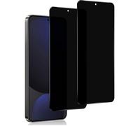 2 Verres Trempé Anti-Espion Pour Xiaomi Redmi Note 14 4G / Note 14 5G / Poco M7 Pro 5G Noir Résistant aux Rayures