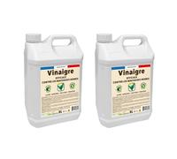 2 Vinaigres Désherbants - Prêt à Verser - Grand Format - 2x5L