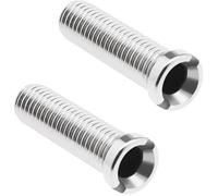 2 vis crépine évier M12x45mm - inox 304 lavabo bouchon