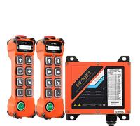 2 vitesses 8 canaux 24V 110V 220V Télécommande radio pour grue industrielle sans fil pour palan Grue à chaîne électrique Pont roulant Grue roulante 2 Émetteurs et récepteur