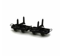 2 wagonnets de mine porte grumes -HOe-1/87-ROCO 34602