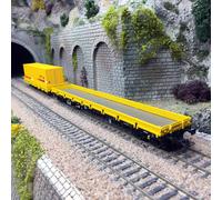 2 Wagons à ranchers, Strukton Rail, Ep. VI - ROCO 77029 - HO 1/87