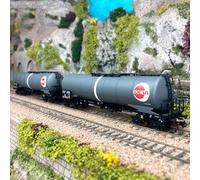 2 wagons citerne à bogies "OEVA" ÖBB, Ep V - PIKO 58228 -HO 1/87