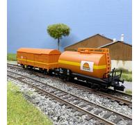 2 wagons citerne et couvert G4, Colas Rail, Ep. V - ARNOLD HN6679 - N 1/160