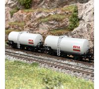 Arnold HN6676 SNCF, Coffret de 2 Wagons-citernes à 3 essieux, Avia, Wagons de fret EPIV