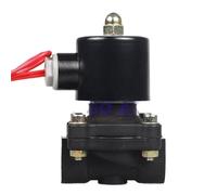 2 Way 2w Air Gas Water Solenoid Valve Plastic 1/2 3/4 Inch 220V AC Normally Close 2W160-15 2W200-20 Engineering Plastics Valve(3/4",DC12V)