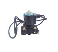 2 Way 2w Waterproof Solenoid Valve Plastic 1/2 3/4 Inch 220V AC Normally Close 2W160-15 2W200-20 Engineering Plastics Valve(1/2",DC24V)