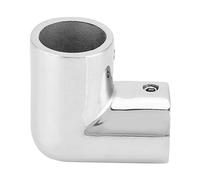 2 Way Pipe Fitting | 3mm Thick 316 Stainless Steel Elbow | Defiant Connection for Water/Gas/Industrial Pipes | Mirror Polished Finish (22mm)