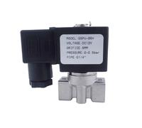 2 Way SS304 Water Solenoid Valve Normally Close G1/4" AC220V Orifice 4mm/5mm/6mm SPU Zero Pressure Start 0-4bar/1bar/0.5bar(DC12V_EPDM)