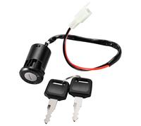 2 Wires Ignition Key Switch Lock Replacement For 50cc 70cc 90cc 110cc 125cc 150cc 200cc 250cc Electric Scooter Go Cart Atv 4 Wheels Quad
