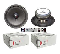 2 WOOFER CM200N enceintes 20 cm 8"" de 120 watts rms 250 watts max 4 ohm competition portes spl, par couple + 5 stickers cadeau