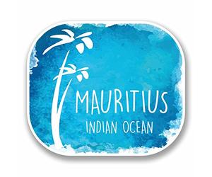 2 x 10 cm Maurice Sticker en vinyle pour ordinateur portable Voyage bagages étiquette cadeau fun # 9676 - 10cm Wide x 8.5cm High