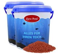 2 x 10 litres Lyra Pond® Pond Colour Astax pellets en seau MHD 8/2025